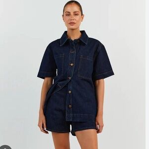 DISSH Indigo Denim Jacket